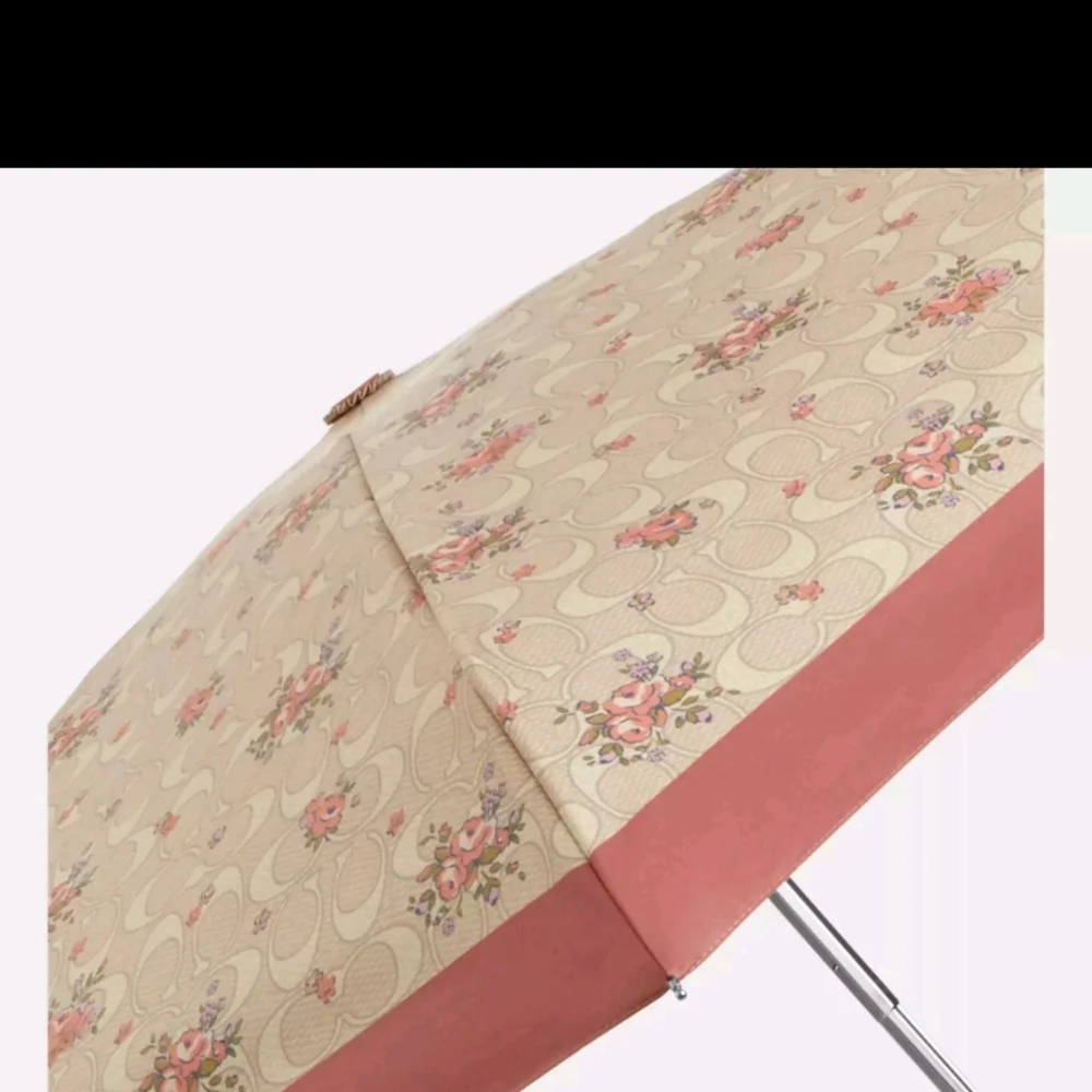 🏵️Spring Showers Are Coming🏵️ Coach Mini Umbrella w/Cover - Picture 2 of 6